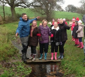 School teachers bring on a school visit to Bring Yer Wellies